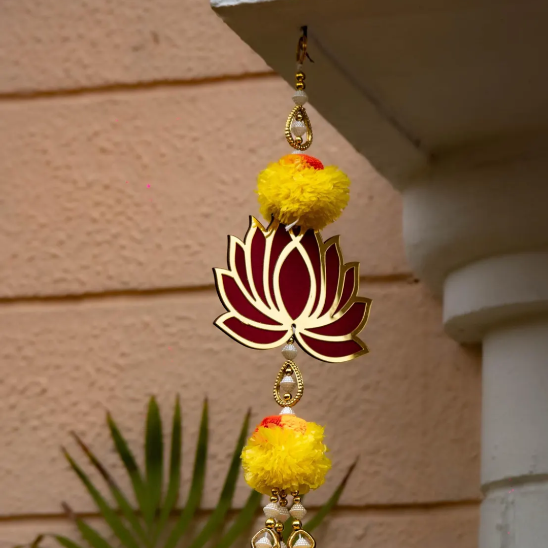 Fancy Lotus Hanging – Diwali Decor
