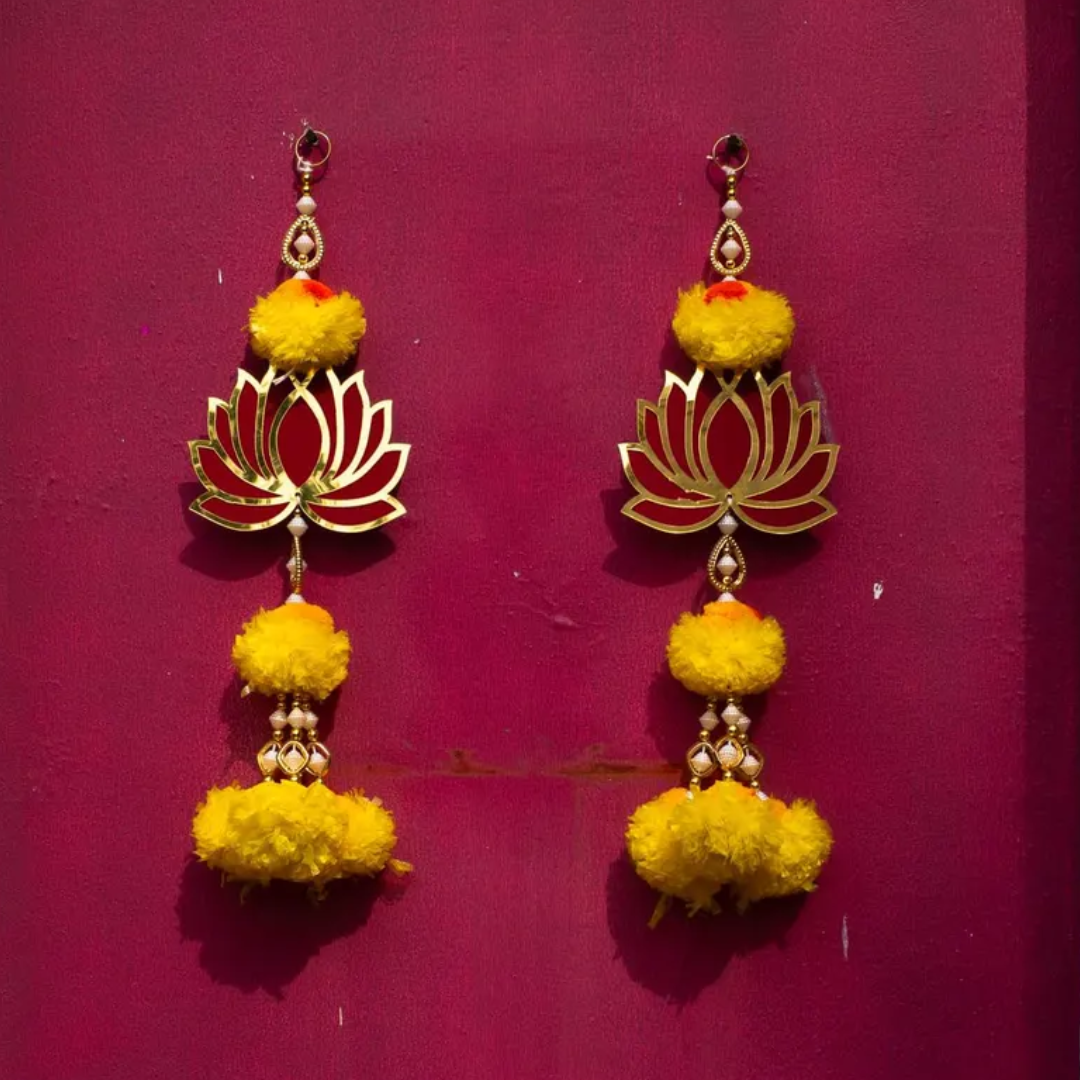 Fancy Lotus Hanging – Diwali Decor