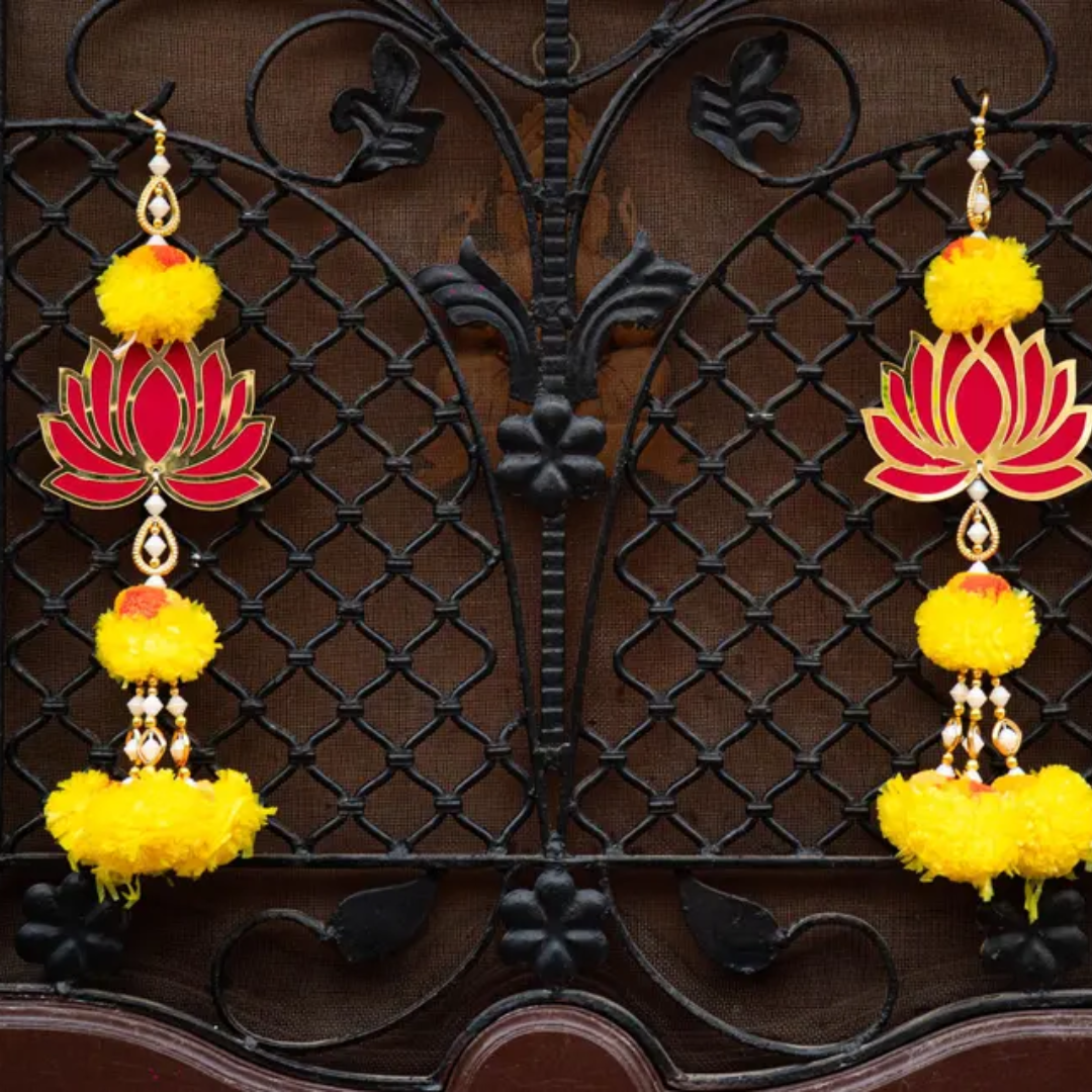 Fancy Lotus Hanging – Diwali Decor