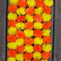 Orange & Yellow Marigold Garlands