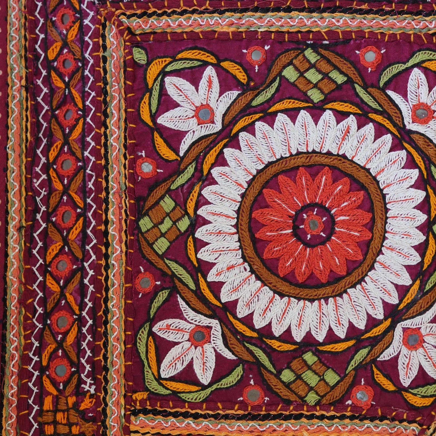 Indian antique thread work handmade door art