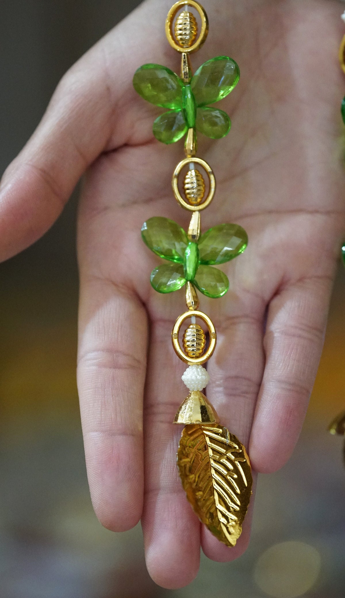 Butterfly Beaded Curtains - 20 Strands, 5 Feet Each - original product photograph