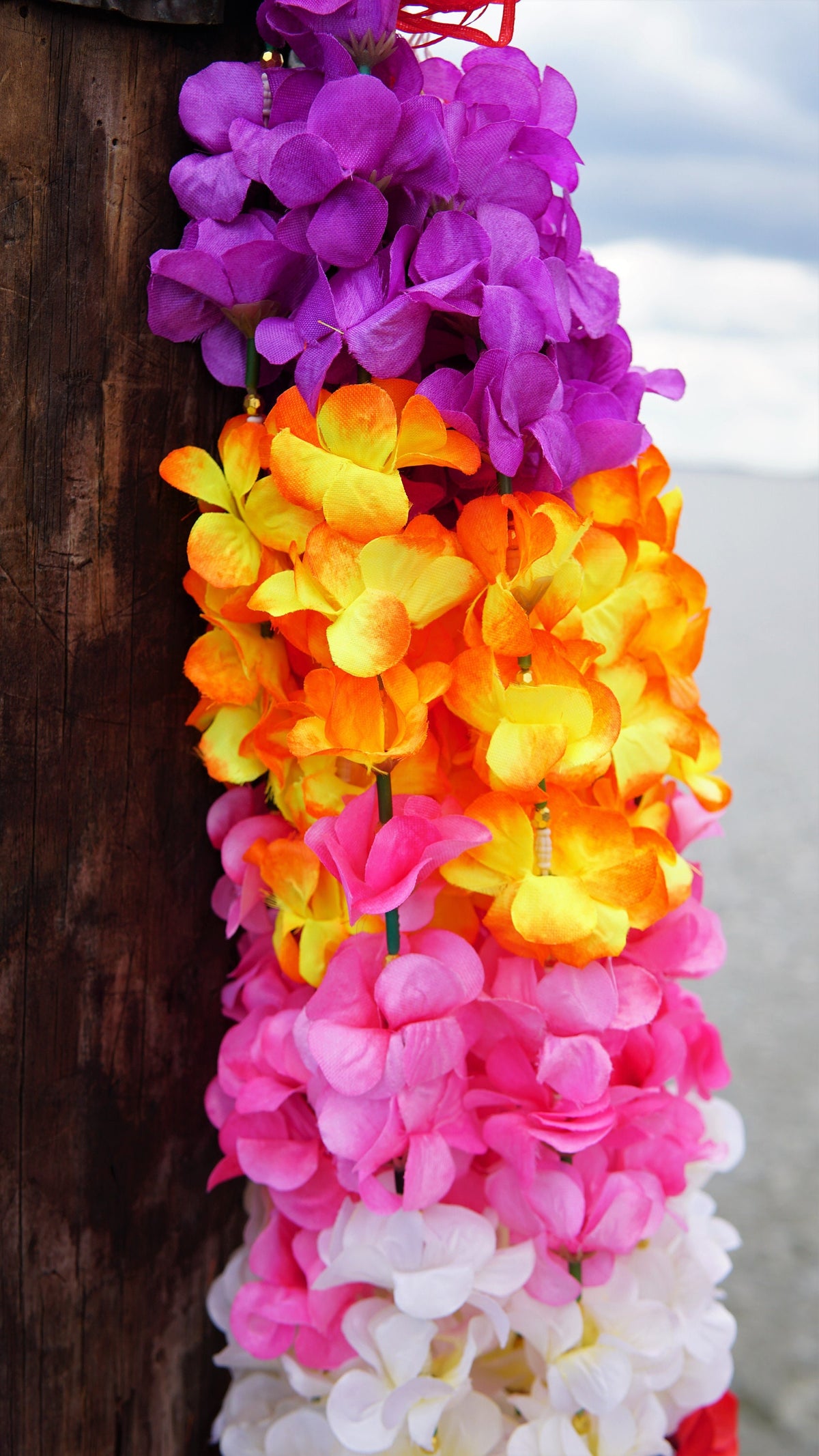 Multicolor Artificial Flower Garlands - 5 Strings, 5 Ft - detail 2
