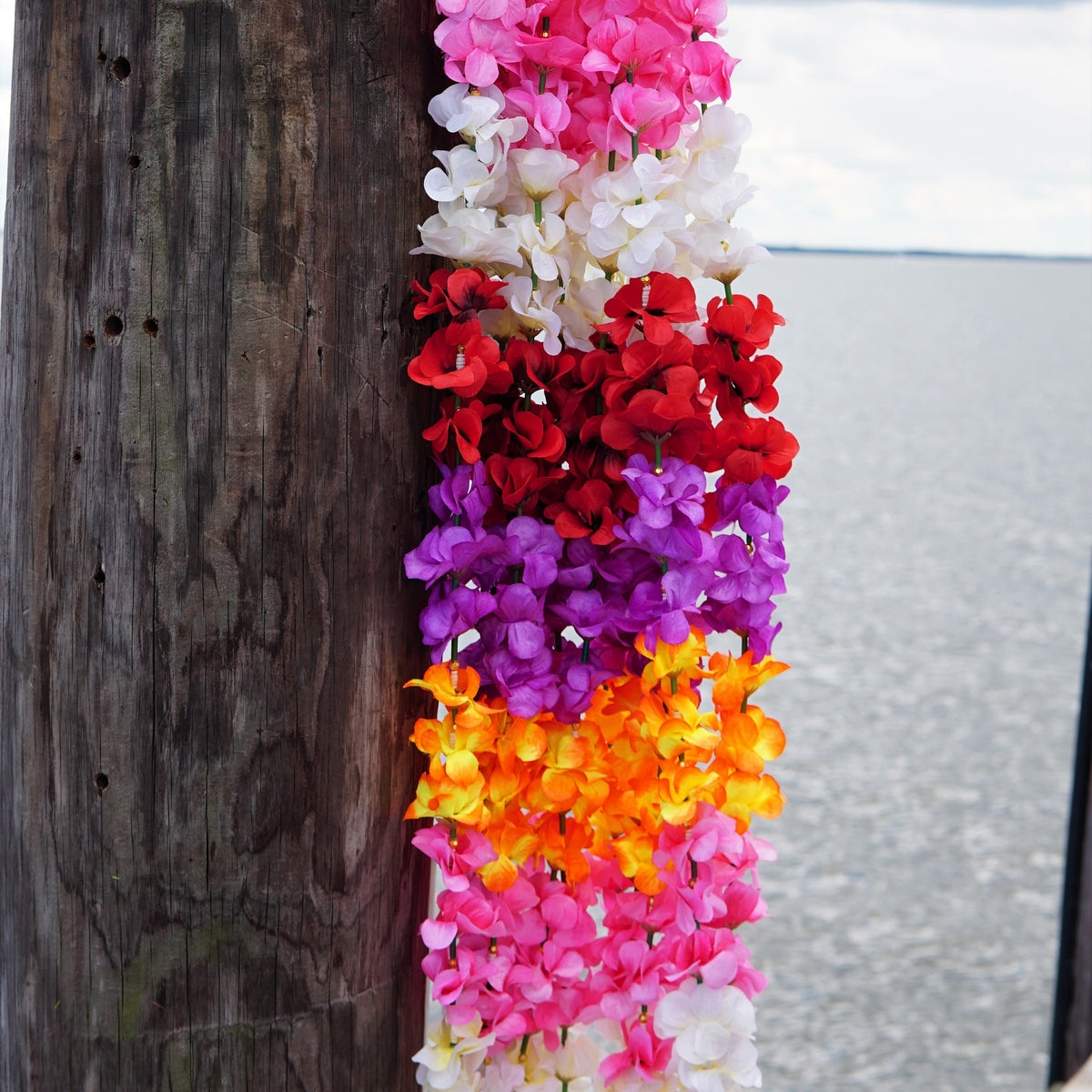 Multicolor Artificial Flower Garlands - 5 Strings, 5 Ft - detail 5