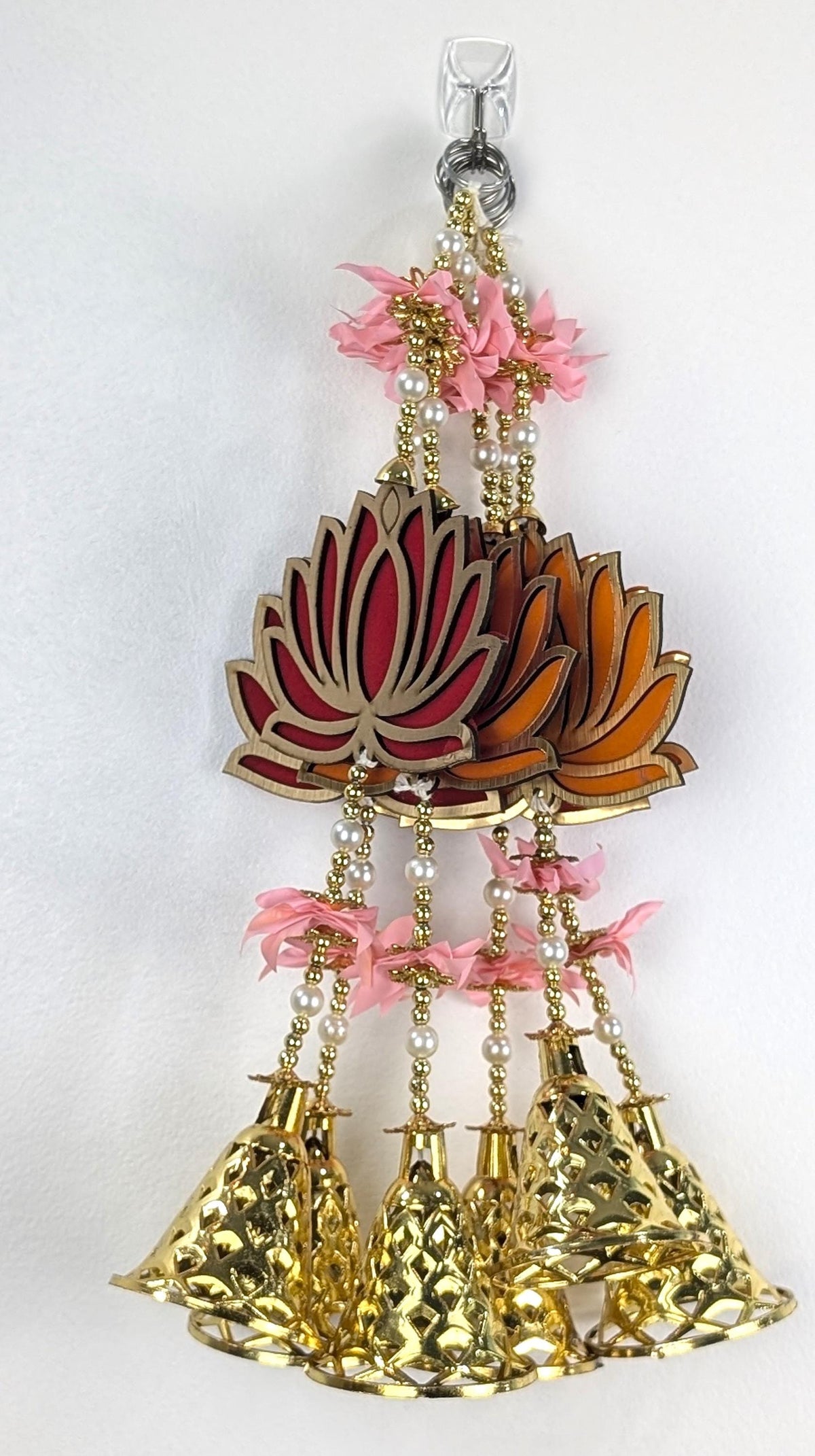 Lotus Decorative Hangings - Pair, 12 Inches - original product photograph